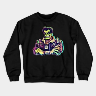 Beware the Monster Within: Frankenstein Tees Crewneck Sweatshirt